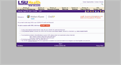Desktop Screenshot of ovid.lsuhsc.edu
